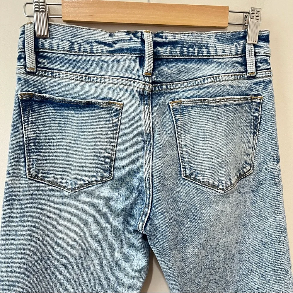 FRAME Denim Le High Straight Lombard Wash High Rise Size 26